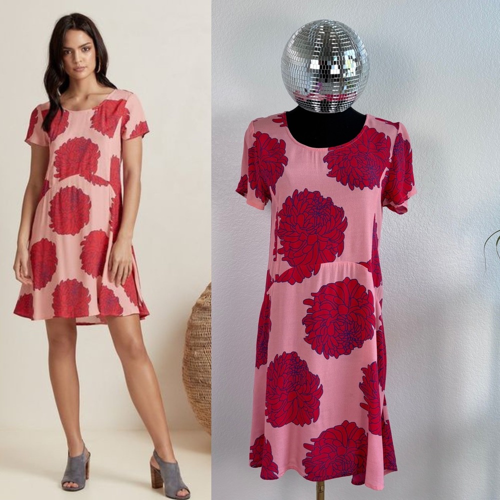 Mister Zimi Luella Dress, AU 10 / US 6, Pink Floral Print boho aussie‎ feminine